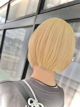 クロエバイラヴィズム 長岡旭岡店(CLOE) 抜きっぱなしブロンドカラー