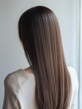 レック(Rec.)の写真/【登戸駅徒歩1分】一人一人の理想に合わせた自然なストレートを提案◎話題の酸性ストレート取り扱い＊