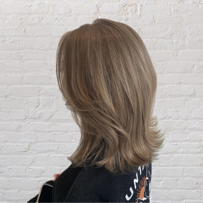 【セットメニュー】カット＋全体カラー　11550円