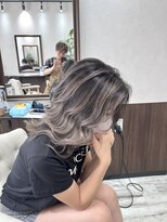 ベルヘアーデザイン 堺東(Belle hair Design)&nbsp;バレイヤージュ/グラデーション/外国人風/グラデーションカラー