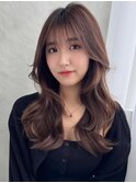 イメチェン/フェミニンロング/似合わせカット/美髪/ワイドバング