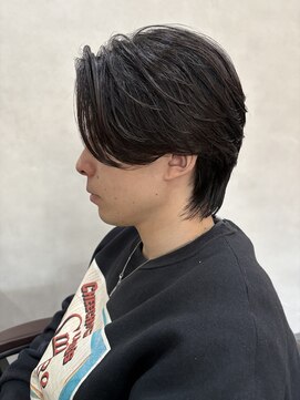 ウォルク(WOLK) センターパート/ニュアンスパーマ/緩め