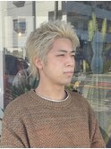 スパイキーショート×抜きっぱなしブロンド