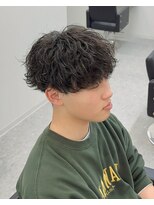 ブライト(BRIGHT)&nbsp;マッシュシャドウパーマ無造作パーマ