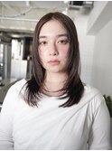 韓国レイヤー/くびれレイヤー/顔周りレイヤー/ケアブリーチ