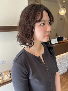 アンフール(am foule) ボブパーマ