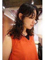 エレ 代々木公園(ere)&nbsp;ニュアンスパーマ×ミディアム