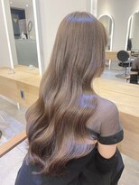 ジーナ 船橋(Zina) 髪質改善*ロングレイヤーグレーベージュ*美髪【Zina船橋】