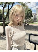 姫カット/カール/シアーカラー/セミディ/【蒲田】