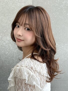 髪質改善/縮毛矯正/ミディアムレイヤーカット似合わせカット池袋