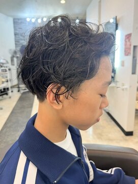 ガーデン 西川田店(garden) 宇都宮メンズカットメンズパーマ波巻きスパイラルパーマツイスパ