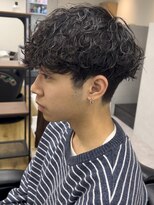 ナム 錦糸町(NAM)&nbsp;MEN’S/リバースセンターパート/ニュアンスパーマ/錦糸町