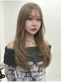 ブリーチ毛でも縮毛矯正してるからまとまる