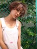 【☆初回体験・平日限定☆】カット＋艶カラー＋１stepトリートメントコース