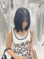 ギア(GEAR.)&nbsp;落とせる黒染め｜フェイクブラック×レイヤーボブ