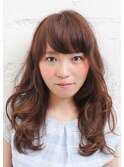 ナチュラルなゆるふわスタイル