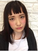 ナチュラルショートバング!