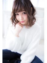 アンジュ ヘアー(Ange hair)&nbsp;アンジュヘアー　大人かわいい　耳かけ　無造作カール