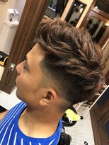 バーバー アカダマ&nbsp;外人さん風スタイル