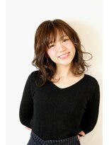 ディンプル(DIMPLE)&nbsp;小顔カット＆愛されベージュ