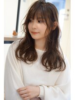 ラルジュ(large)&nbsp;【large】大人かわいいゆるふわカール☆ミルクティアッシュ