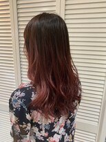エイト 沖縄豊崎店(EIGHT toyosaki) cherry pink gradation☆~