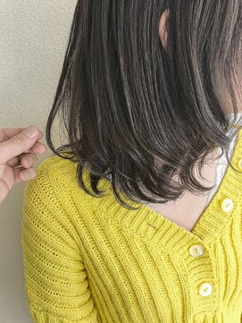 イースタイル 桂店(e-style) 赤味のないアッシュカラー お客様スナップ写真