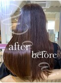 【酸熱トリートメント】サミートリートメント/Before&After