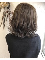 ヘアスタジオニコ(hair studio nico...) スモーキーグレージュ