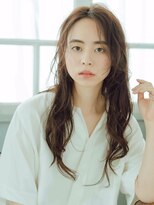 ヘアー アークス 上大岡店(hair ARKS)&nbsp;センターパートのゆるロングARKS上大岡