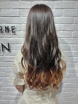 ビューティー エールフォルム 浜松有玉店(BEAUTY YELLFORME) すそカラー