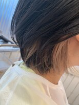 クラシコ ヘアー(CLASSICO hair) ベージュ×イヤリングカラー