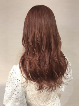 ブルー(BLUE) 【Blue】#ピンクアッシュ#外ハネ#ピンクブラウン