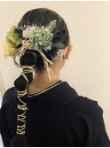 袴着付け&ヘアセット