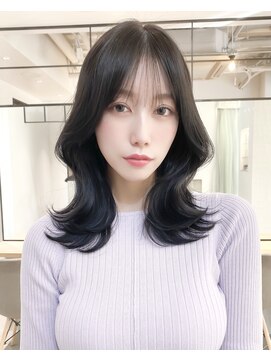 アイヴィ 表参道(IVY) 韓国風オルチャンヘア【田部井達朗】