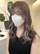 フェーディン(fa/din)&nbsp;イヤリングカラー/ホワイトベージュ