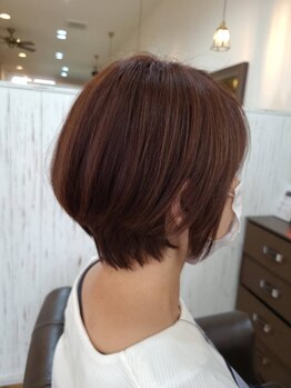 ヘアーズ ビガップ(hair's Big up)の写真/白髪が気になり始めた方必見！ハーブやオーガニックカラー、髪質改善カラーなど豊富なカラー剤を取扱い◎