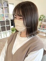 メロウヘア(Mellow hair)&nbsp;外ハネボブ/グレージュ