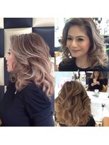 髪技空間アノン(anon) スモーキーグレージュ