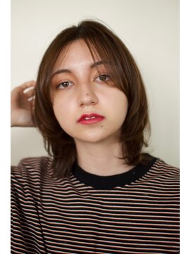 ピズムハク(PISM hak) ウルフマッシュ/ヘルシースタイル/ボブウルフ/リラクシー