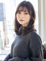 アフロート ギンザ(AFLOAT GINZA)&nbsp;白川20代30代40代大人可愛いくびれヘアブルーサファイア23.2.17