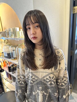 ロンド パルティール 大宮(Lond partir) たっぷりレイヤースタイル×グレージュカラー