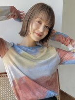 ディッセンバー 渋谷(December)&nbsp;ミルクティーグレージュ/ブリーチなしダブルカラー/学割U24