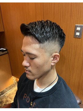ヘアモード キクチ 銀座店 銀座　理容室　スキンフェード　ベリーショート
