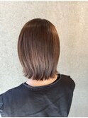 relile美髪ストレート×レイヤーボブ