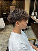 波巻きパーマツイストスパイラルパーマスペインカール