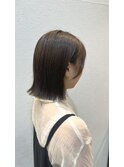 切りっぱなしボブ