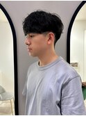 ニュアンスパーママッシュシャドウパーマ