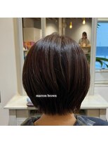 リッチ 横須賀中央店(Rich)&nbsp;大人×ショート×マロンブラウン×ハイライト