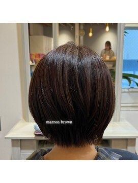 リッチ 横須賀中央店(Rich) 大人×ショート×マロンブラウン×ハイライト